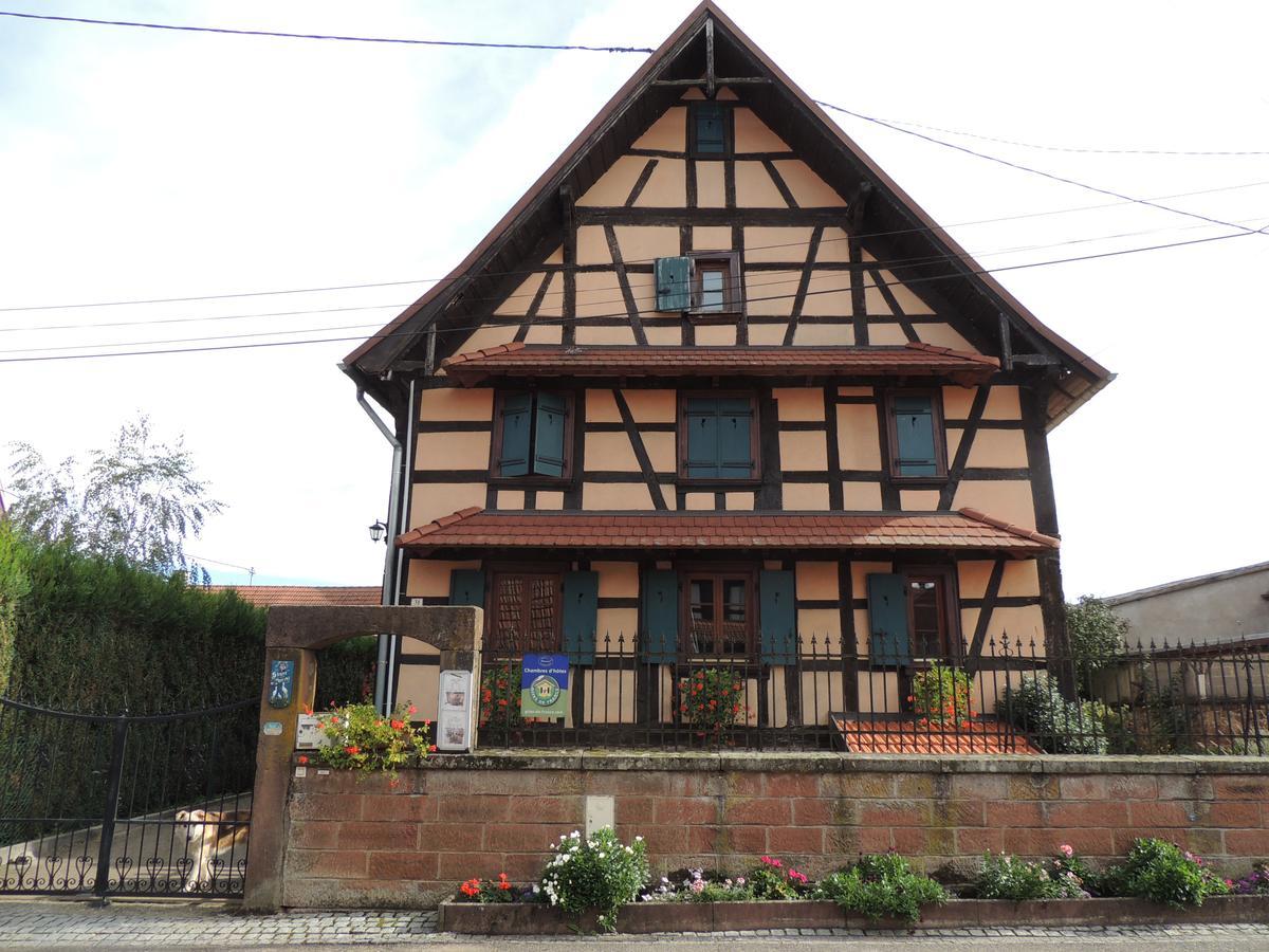 Schillersdorf Chambres D'Hotes S'Burehiesel מראה חיצוני תמונה